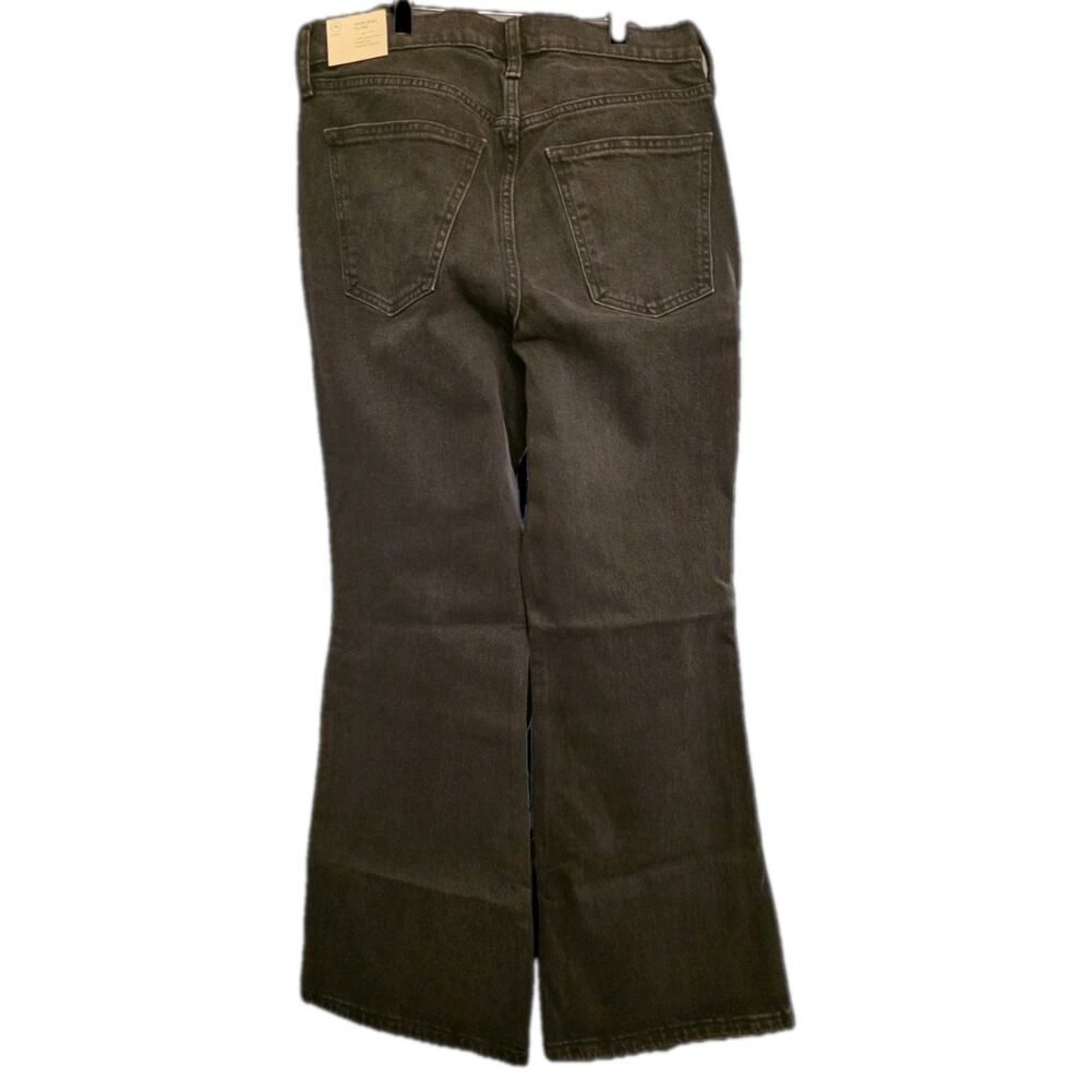 NWT 10S Women's Black Jeans High Rise with Flare Leg Universal Thread MSRP $28 - Picture 2 of 5